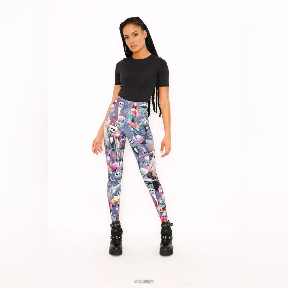 Blackmilk Halloween Town HWMF Leggings Small